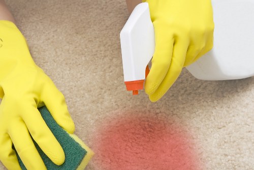 Professional office cleaning in Collierswood reception area
