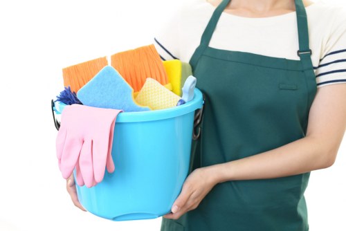 Cleaning service complaint process illustration